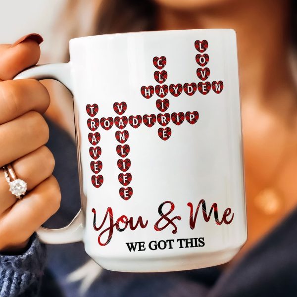 We Got This Scrabble Name Love - Personalized Mug We Got This Scrabble Name Love - Personalized Mug