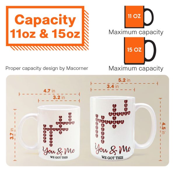 We Got This Scrabble Name Love - Personalized Mug We Got This Scrabble Name Love - Personalized Mug