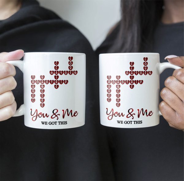We Got This Scrabble Name Love - Personalized Mug We Got This Scrabble Name Love - Personalized Mug