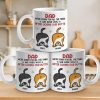 We Kiss You, We Love You - Cat Personalized Custom Mug - Father's Day, Gift For Pet Owners, Pet Lovers We Kiss You, We Love You - Cat Personalized Custom Mug - Father's Day, Gift For Pet Owners, Pet Lovers