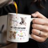 We Lick Our Bums And Then Lick Your Face, Dogs and Paws - Personalized Custom Coffee Mug - DOG037_MG