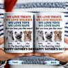 We Love Treats We Love Walkies, Dogs - Personalized Custom Coffee Mug - DOG046_MG We Love Treats We Love Walkies, Dogs - Personalized Custom Coffee Mug - DOG046_MG