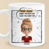We Love You More Than Brunch And Hugs Combined - Family Personalized Custom Mug - Mother's Day, Gift For Mom, Grandma We Love You More Than Brunch And Hugs Combined - Family Personalized Custom Mug - Mother's Day, Gift For Mom, Grandma