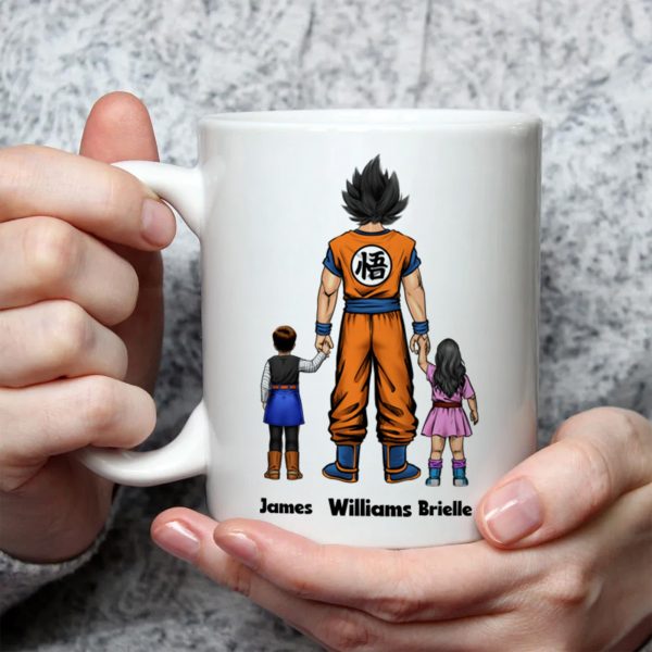 We Love You Over 9000 - Gift For Dad, Husband, Father's Day - Personalized Ceramic Mug We Love You Over 9000 - Gift For Dad, Husband, Father's Day - Personalized Ceramic Mug