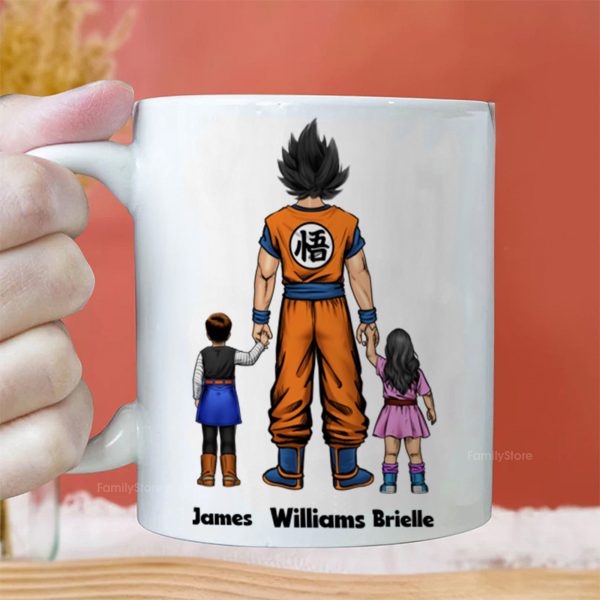 We Love You Over 9000 - Gift For Dad, Husband, Father's Day - Personalized Ceramic Mug We Love You Over 9000 - Gift For Dad, Husband, Father's Day - Personalized Ceramic Mug