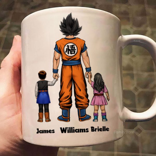 We Love You Over 9000 - Gift For Dad, Husband, Father's Day - Personalized Ceramic Mug We Love You Over 9000 - Gift For Dad, Husband, Father's Day - Personalized Ceramic Mug