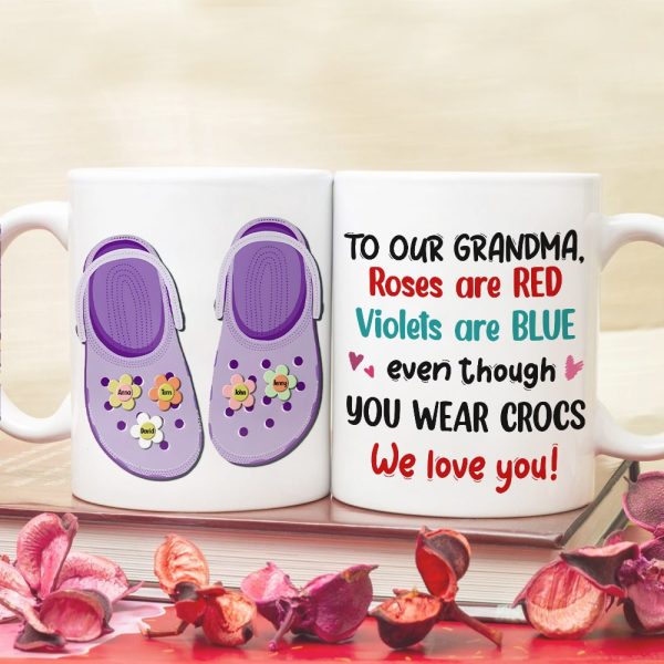 We Love You Personalized Grandma Coffee Mug 05PGTN260723 We Love You Personalized Grandma Coffee Mug 05PGTN260723