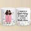 We Never Walk Alone - Family Personalized Custom Mug - Gift For Mom, Daughter We Never Walk Alone - Family Personalized Custom Mug - Gift For Mom, Daughter