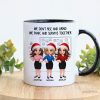 We Panic And Survive Together - Personalized Mug - Funny Gift For Work Besties, Colleagues We Panic And Survive Together - Personalized Mug - Funny Gift For Work Besties, Colleagues