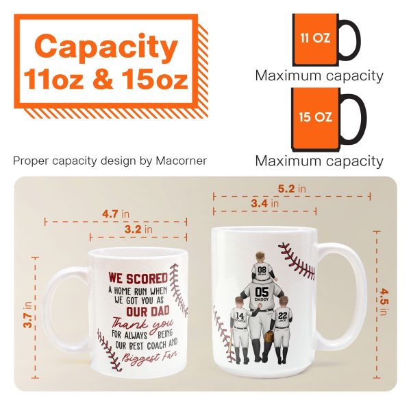 We Scored A Home Run - Personalized Mug We Scored A Home Run - Personalized Mug