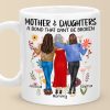 We Share Laughter, Love, And A Bond Like No Other - Family Personalized Custom Mug - Gift For Mom, Daughter We Share Laughter, Love, And A Bond Like No Other - Family Personalized Custom Mug - Gift For Mom, Daughter