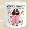 We Share Laughter, Love, And A Bond Like No Other - Family Personalized Custom Mug - Gift For Mom, Daughter We Share Laughter, Love, And A Bond Like No Other - Family Personalized Custom Mug - Gift For Mom, Daughter