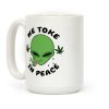 We Toke In Peace Coffee Mug We Toke In Peace Coffee Mug