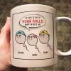 We Used To Live In Your Balls Father's Day Gift - Personalized Mug We Used To Live In Your Balls Father's Day Gift - Personalized Mug