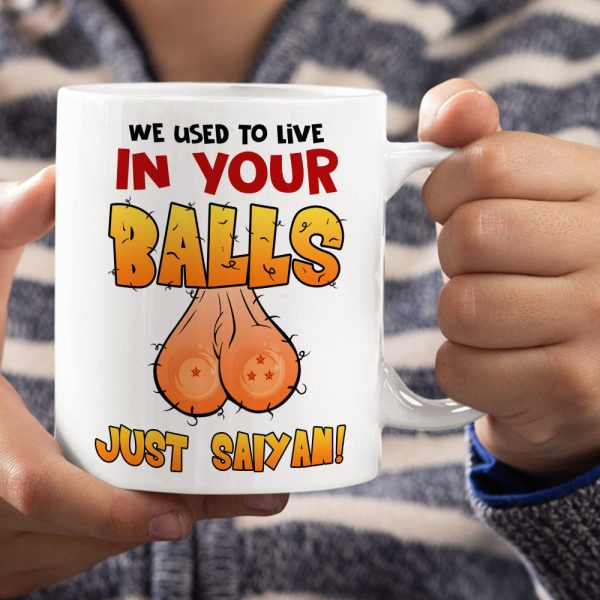 We Used To Live In Your Balls, Gift For Dad, Personalized Coffee Mug, Funny Sperm Mug 02DNTI190623HA We Used To Live In Your Balls, Gift For Dad, Personalized Coffee Mug, Funny Sperm Mug 02DNTI190623HA
