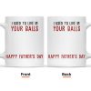 We Used To Lived In Your Balls Happy Father's Day 2024 - Gift For Dad - Personalized Ceramic Mug We Used To Lived In Your Balls Happy Father's Day 2024 - Gift For Dad - Personalized Ceramic Mug