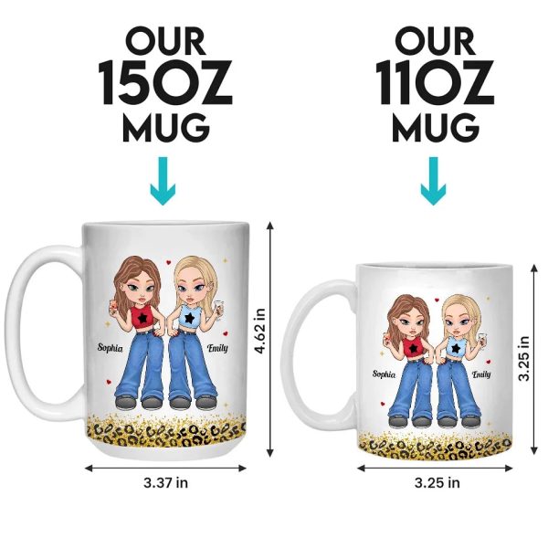 We Will Be Friends Forever Because You Know Too Much - Bestie Personalized Custom Mug - Gift For Best Friends, BFF, Sisters We Will Be Friends Forever Because You Know Too Much - Bestie Personalized Custom Mug - Gift For Best Friends, BFF, Sisters