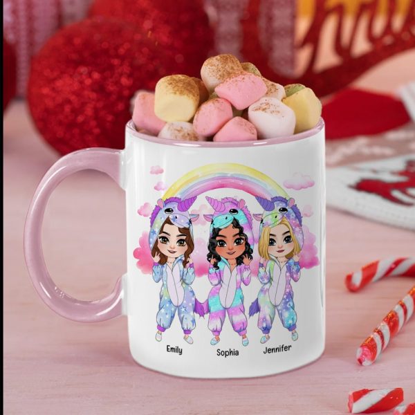 We Will Go Crazy Together-Personalized Accent Mug -Gift For Besties- Unicorn Besties Mug We Will Go Crazy Together-Personalized Accent Mug -Gift For Besties- Unicorn Besties Mug