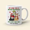 We Wish You a Meowy Christmas And A Happy Purr Year, Personalized Cat Christmas Mug, Christmas Gift We Wish You a Meowy Christmas And A Happy Purr Year, Personalized Cat Christmas Mug, Christmas Gift