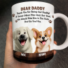 We Would Bite Him In The Nuts - Personalized White Edge-to-Edge Mug