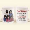 We'd End Up In The Mental Hospital - Personalized Mug We'd End Up In The Mental Hospital - Personalized Mug