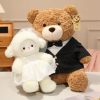 Wedding Sheep Plush Couple Soft Stuffed Toys Gift Wedding Sheep Plush Couple Soft Stuffed Toys Gift