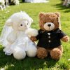 Wedding Sheep Plush Couple Soft Stuffed Toys Gift Wedding Sheep Plush Couple Soft Stuffed Toys Gift