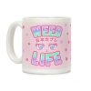 Weeb Life (Thug Life Parody) Coffee Mug Weeb Life (Thug Life Parody) Coffee Mug