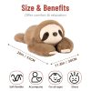 Weighted Sloth Plush Pillow – Soft 20in Cuddly Toy for Kids and Adults Weighted Sloth Plush Pillow – Soft 20in Cuddly Toy for Kids and Adults