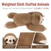 Weighted Sloth Plush Pillow – Soft 20in Cuddly Toy for Kids and Adults Weighted Sloth Plush Pillow – Soft 20in Cuddly Toy for Kids and Adults