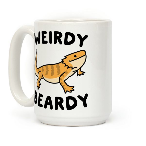 Weirdy Beardy Bearded Dragon Coffee Mug Weirdy Beardy Bearded Dragon Coffee Mug