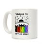 Welcome to Out-er Space Coffee Mug Welcome to Out-er Space Coffee Mug