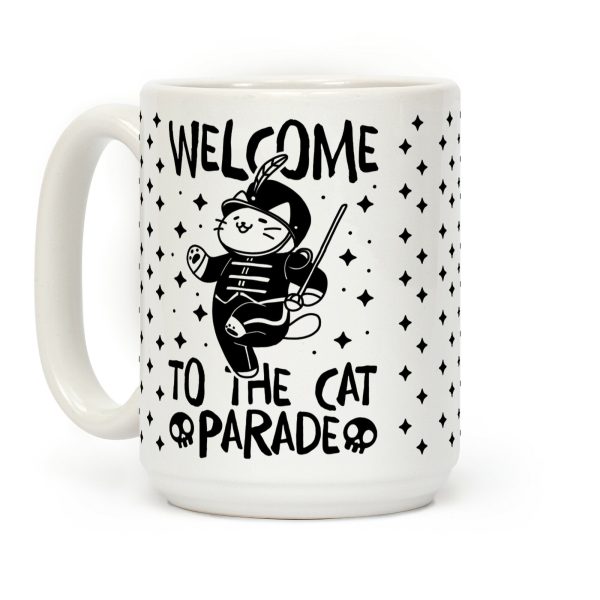 Welcome to the Cat Parade Coffee Mug Welcome to the Cat Parade Coffee Mug