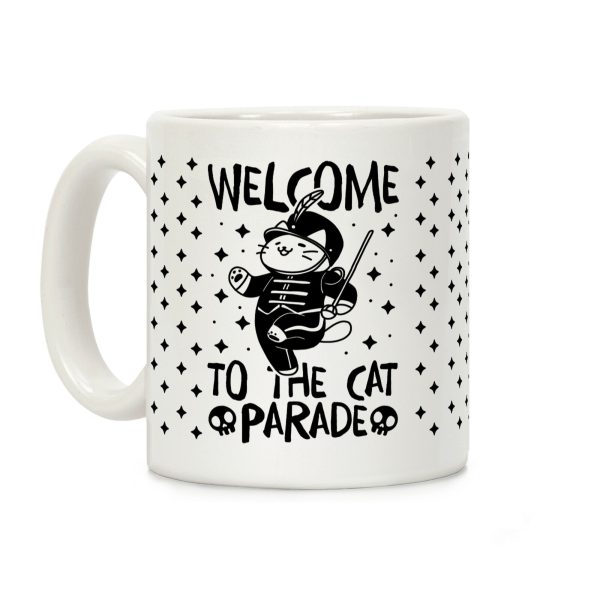 Welcome to the Cat Parade Coffee Mug Welcome to the Cat Parade Coffee Mug