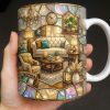Welcome To Your Cozy Corner Featuring Interior Design Elements - Personalized Custom Coffee Mug - JBS130_MG Welcome To Your Cozy Corner Featuring Interior Design Elements - Personalized Custom Coffee Mug - JBS130_MG