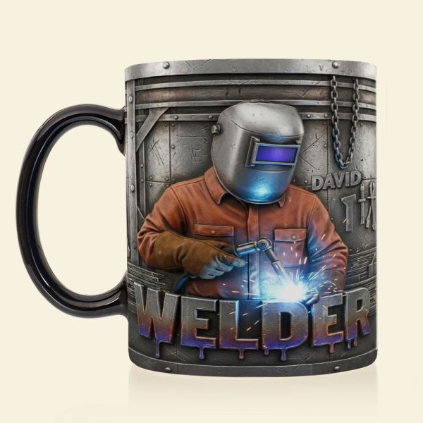 Welder Coffee Mug - Personalized Gifts For Welder 02toti081225 Welder Coffee Mug - Personalized Gifts For Welder 02toti081225
