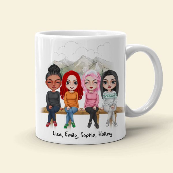 We'll Always Be Friends Because You Match My Level Of Crazy - Personalized Friends Mug