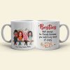 We'll Always Be Friends Because You Match My Level Of Crazy - Personalized Friends Mug