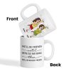 We'll Be Friends Until We're Old And Senile Funny Cartoon Besties Personalized Mug We'll Be Friends Until We're Old And Senile Funny Cartoon Besties Personalized Mug