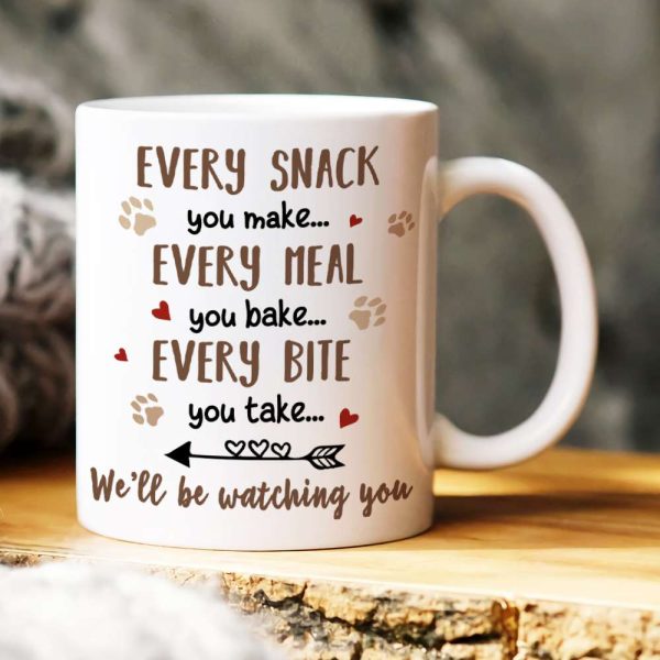 We'll Be Watching You, Gift For Dog Lover, Personalized Mug, Dog Lover Coffee Mug We'll Be Watching You, Gift For Dog Lover, Personalized Mug, Dog Lover Coffee Mug