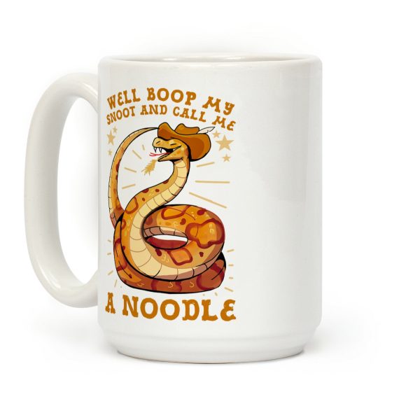 Well Boop My Snoot and Call Me A Noodle! Coffee Mug Well Boop My Snoot and Call Me A Noodle! Coffee Mug