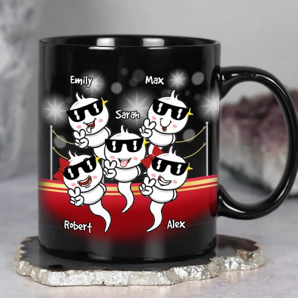 Well Done Dad, Gift For Dad, Personalized Mug, Funny Sperm Mug, Father's Day Gift Well Done Dad, Gift For Dad, Personalized Mug, Funny Sperm Mug, Father's Day Gift