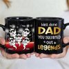 Well Done Dad, Gift For Dad, Personalized Mug, Funny Sperm Mug, Father's Day Gift Well Done Dad, Gift For Dad, Personalized Mug, Funny Sperm Mug, Father's Day Gift