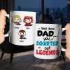 Well Done Dad, Gift For Dad, Personalized Mug, Super Sperm Kids Coffee Mug 04HUHN100423 Well Done Dad, Gift For Dad, Personalized Mug, Super Sperm Kids Coffee Mug 04HUHN100423