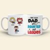 Well Done Dad, Gift For Dad, Personalized Mug, Super Sperm Kids Coffee Mug 04HUHN100423 Well Done Dad, Gift For Dad, Personalized Mug, Super Sperm Kids Coffee Mug 04HUHN100423