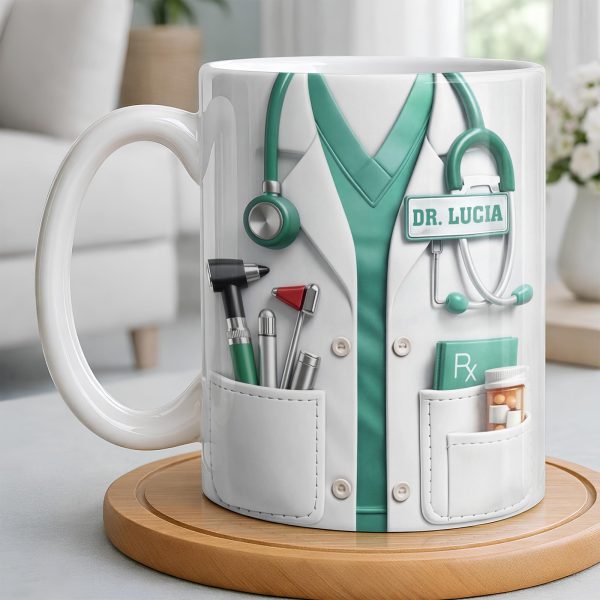 Well I'm A Doctor So Let's Assume I'm Right, Medical Scrubs and Stethoscope - Personalized Custom Coffee Mug - DOC098_MG Well I'm A Doctor So Let's Assume I'm Right, Medical Scrubs and Stethoscope - Personalized Custom Coffee Mug - DOC098_MG