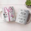 Well I'm A Doctor So Let's Assume I'm Right, Medical Scrubs and Stethoscope - Personalized Custom Coffee Mug - DOC098_MG Well I'm A Doctor So Let's Assume I'm Right, Medical Scrubs and Stethoscope - Personalized Custom Coffee Mug - DOC098_MG