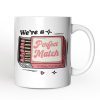 We're a Perfect Match Personalized Mug for Couple, Retro Cute Gift With Custom Names We're a Perfect Match Personalized Mug for Couple, Retro Cute Gift With Custom Names
