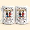 We're Accomplice & Alibi - Personalized Mug We're Accomplice & Alibi - Personalized Mug