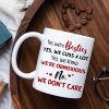 We're Besties, Best Friend Bar Girl Chilling White Mug We're Besties, Best Friend Bar Girl Chilling White Mug